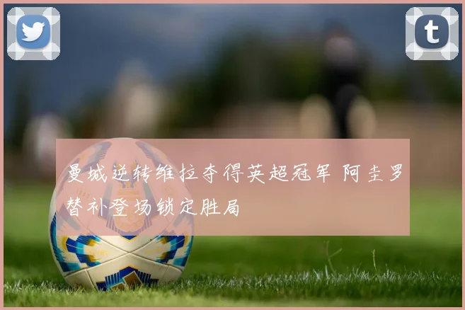 曼城逆转维拉夺得英超冠军 阿圭罗替补登场锁定胜局